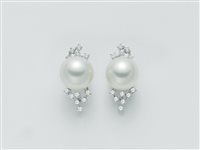 Orecchini Miluna Donna Parure Perle in Perle Diamante PER1300AM - PER1300AM